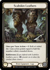 Scabskin Leathers [U-WTR004] (Welcome to Rathe Unlimited)  Unlimited Rainbow Foil | Good Games Cannington
