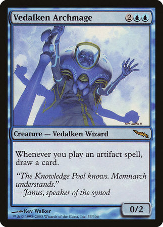 Vedalken Archmage [Mirrodin] | Good Games Cannington