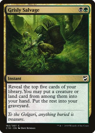 Grisly Salvage [Commander 2018] | Good Games Cannington