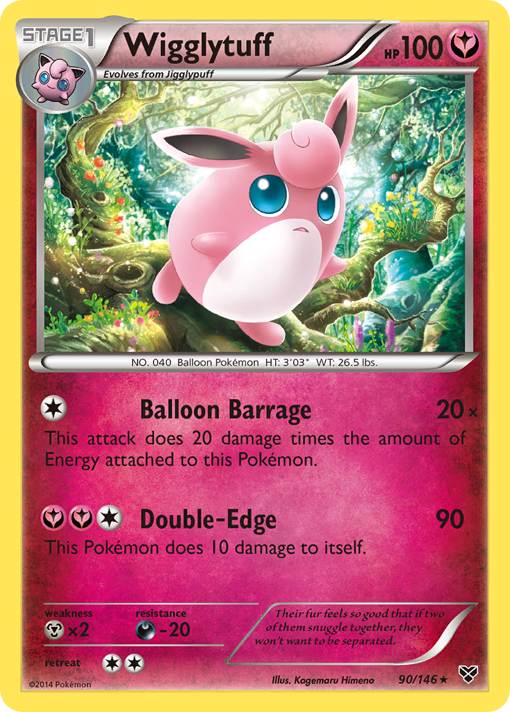 Wigglytuff (90/146) [XY: Base Set] | Good Games Cannington