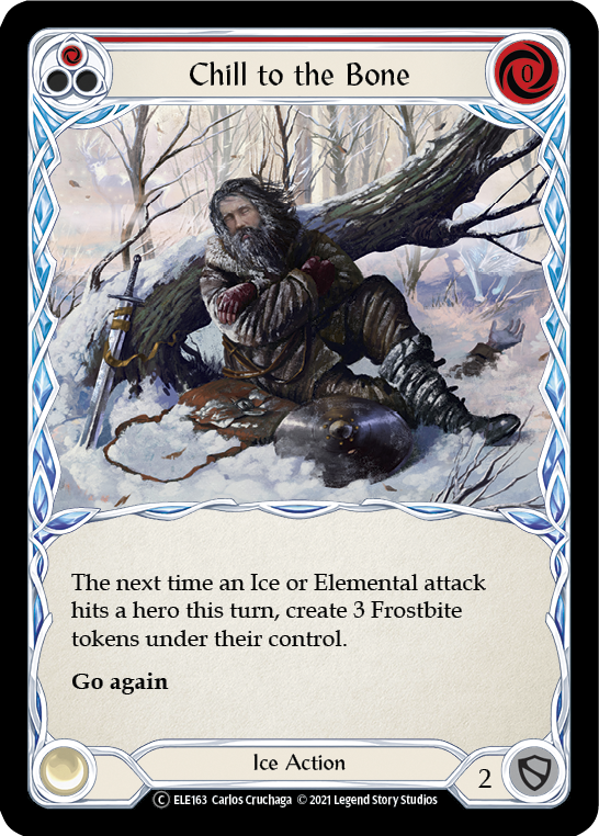 Chill to the Bone (Red) [U-ELE163] Unlimited Normal | Good Games Cannington