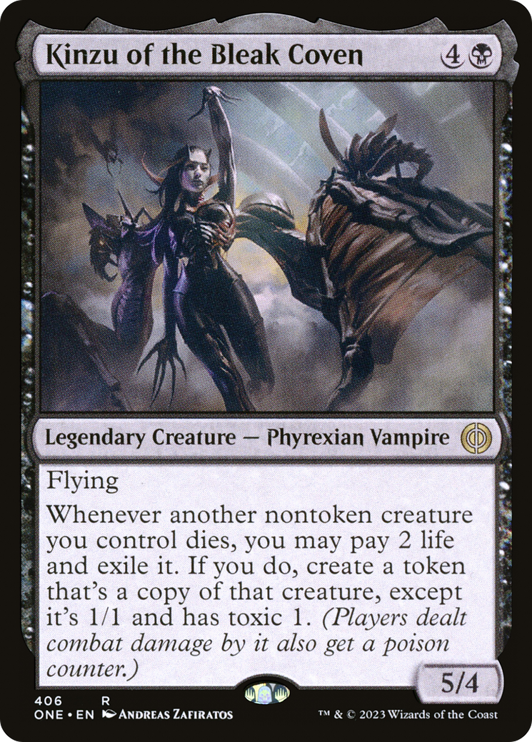 Kinzu of the Bleak Coven [Phyrexia: All Will Be One] | Good Games Cannington