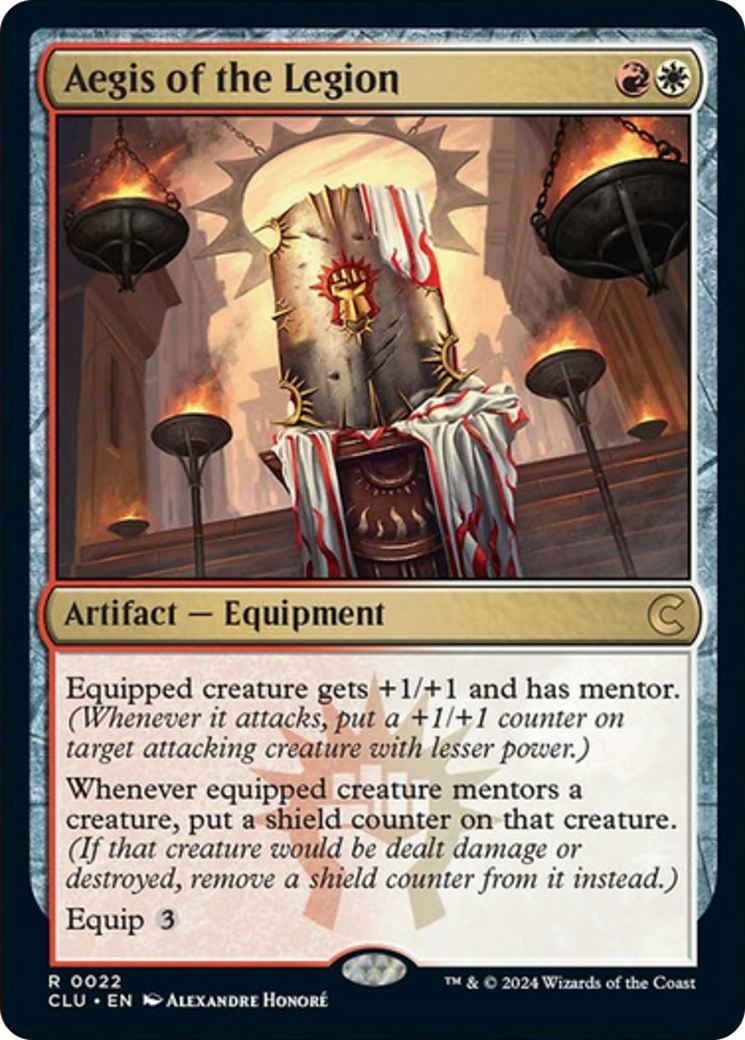 Aegis of the Legion [Ravnica: Clue Edition] | Good Games Cannington