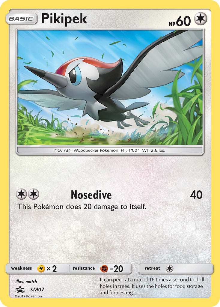 Pikipek (SM07) [Sun & Moon: Black Star Promos] | Good Games Cannington