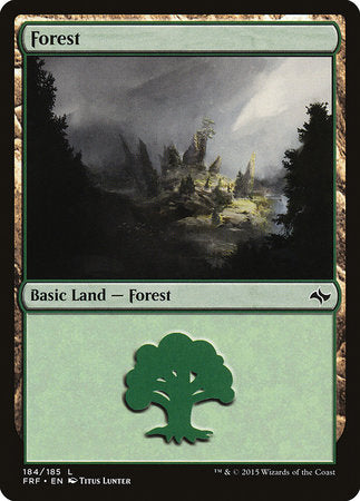 Forest (184) [Fate Reforged] | Good Games Cannington