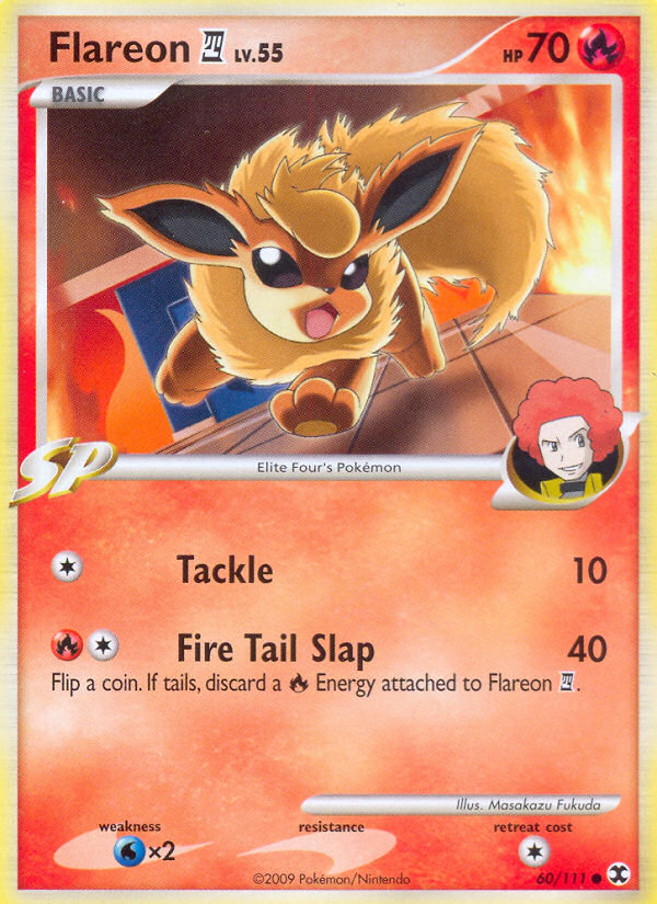 Flareon (60/111) [Platinum: Rising Rivals] | Good Games Cannington