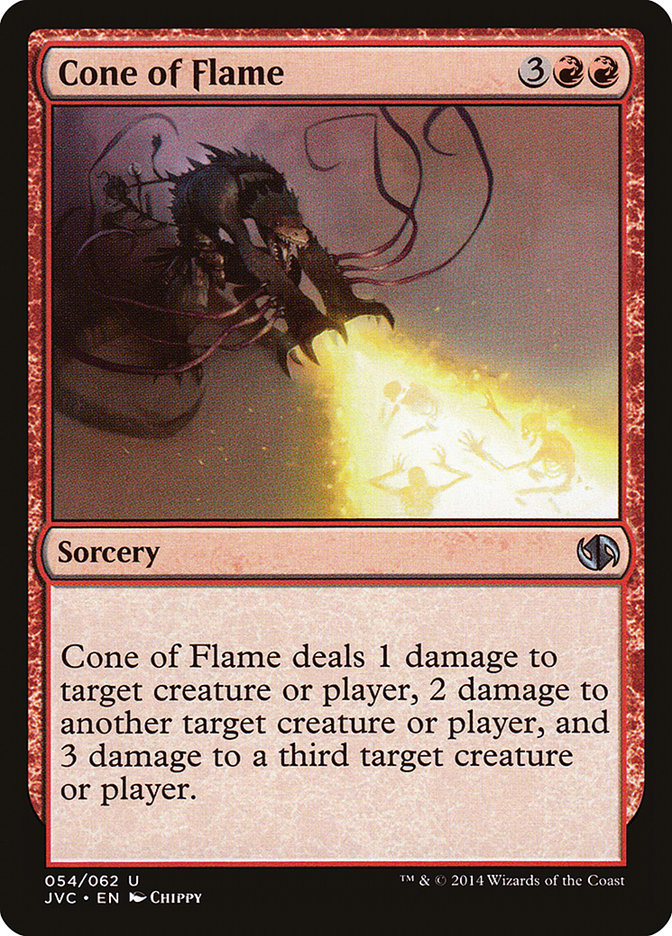 Cone of Flame [Duel Decks Anthology] | Good Games Cannington