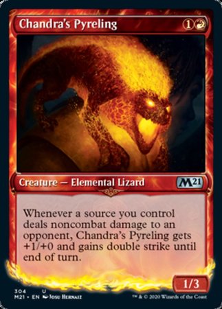 Chandra's Pyreling (Showcase) [Core Set 2021] | Good Games Cannington