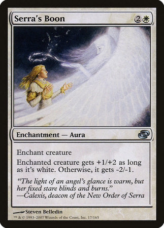 Serra's Boon [Planar Chaos] | Good Games Cannington