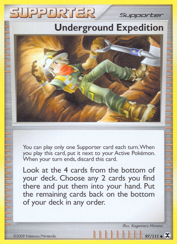 Underground Expedition (97/111) [Platinum: Rising Rivals] | Good Games Cannington