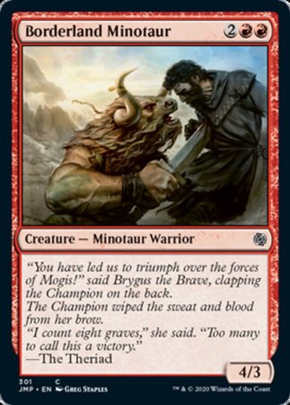 Borderland Minotaur [Jumpstart] | Good Games Cannington