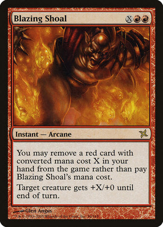 Blazing Shoal [Betrayers of Kamigawa] | Good Games Cannington