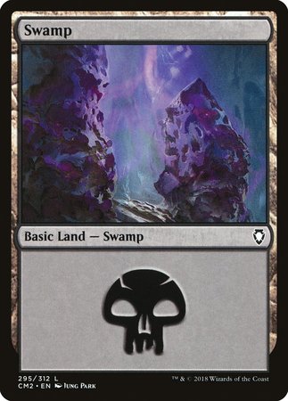 Swamp (295) [Commander Anthology Volume II] | Good Games Cannington
