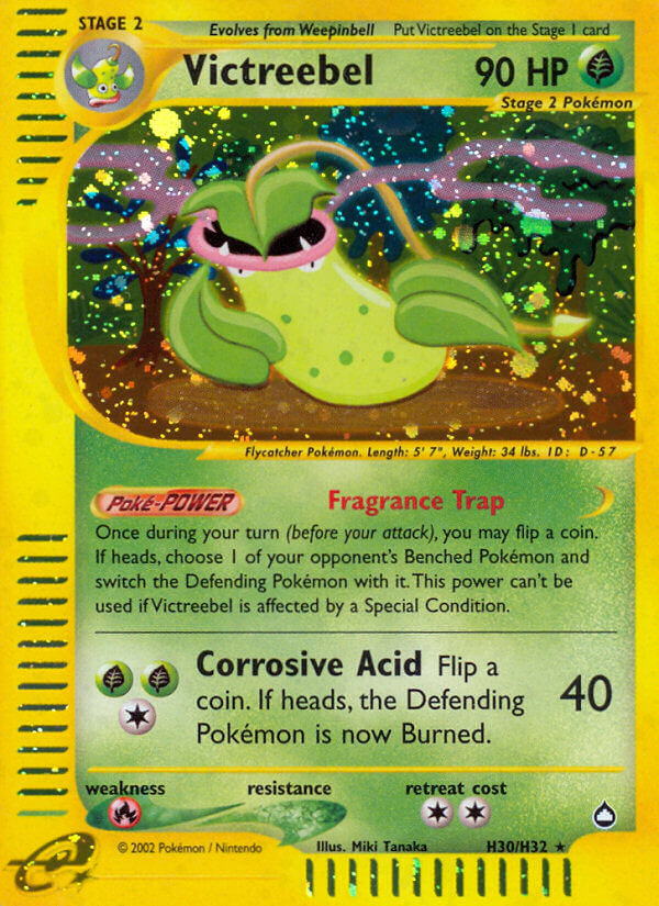 Victreebel (H30/H32) [Aquapolis] | Good Games Cannington