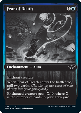 Fear of Death [Innistrad: Double Feature] | Good Games Cannington