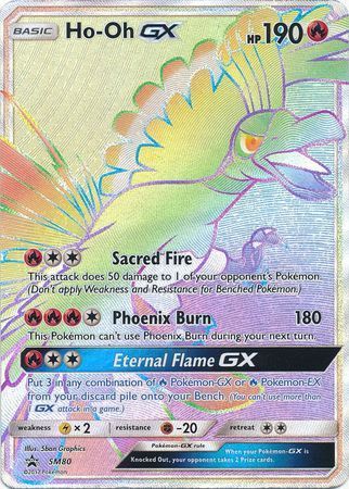 Ho-Oh GX (SM80) (Jumbo Card) [Sun & Moon: Black Star Promos] | Good Games Cannington