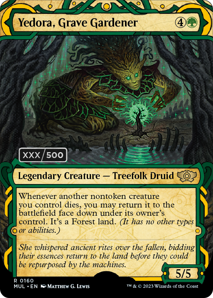 Yedora, Grave Gardener (Serialized) [Multiverse Legends] | Good Games Cannington