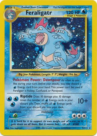 Feraligatr (5/111) [Neo Genesis Unlimited] | Good Games Cannington