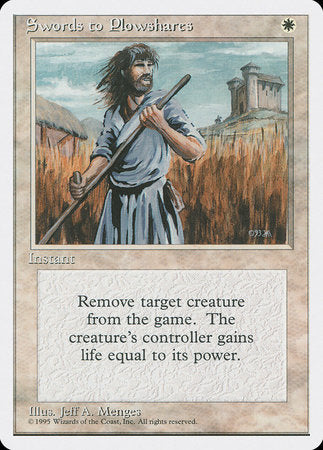 Swords to Plowshares [Fourth Edition] | Good Games Cannington