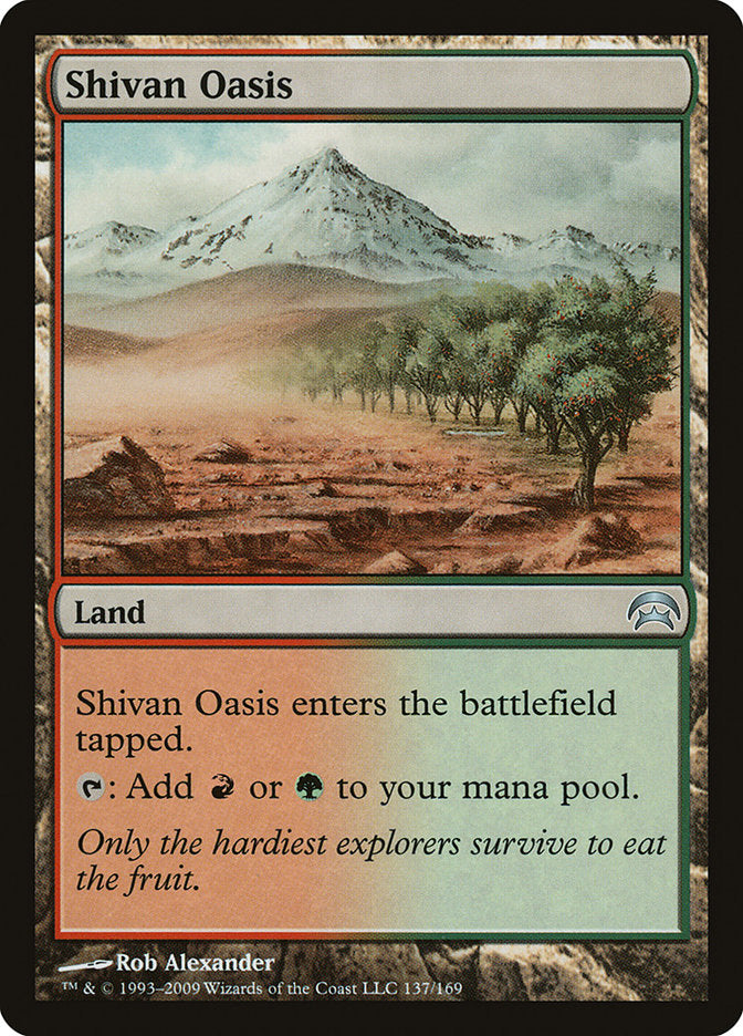 Shivan Oasis [Planechase] | Good Games Cannington