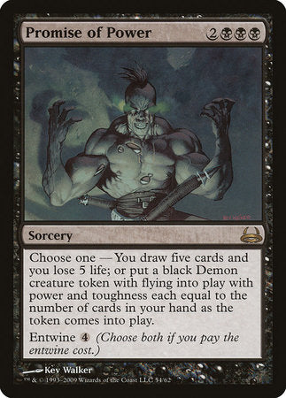 Promise of Power [Duel Decks: Divine vs. Demonic] | Good Games Cannington