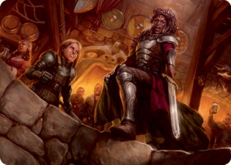 Veteran Dungeoneer Art Card [Dungeons & Dragons: Adventures in the Forgotten Realms Art Series] | Good Games Cannington