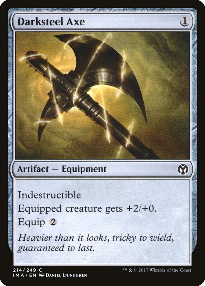 Darksteel Axe [Iconic Masters] | Good Games Cannington