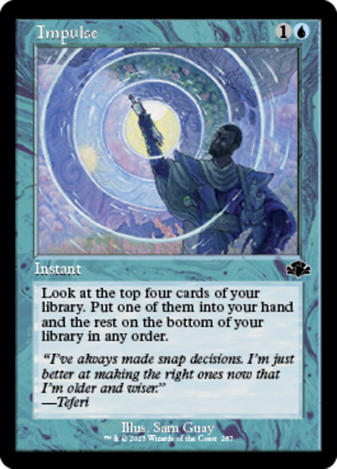 Impulse (Retro) [Dominaria Remastered] | Good Games Cannington