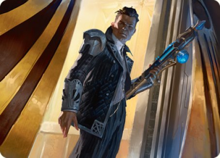 Backup Agent Art Card [Streets of New Capenna Art Series] | Good Games Cannington