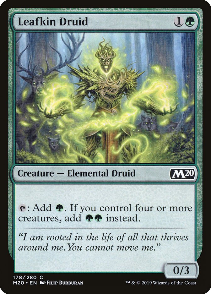 Leafkin Druid [Core Set 2020] | Good Games Cannington