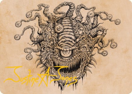 Baleful Beholder (Showcase) Art Card (Gold-Stamped Signature) [Dungeons & Dragons: Adventures in the Forgotten Realms Art Series] | Good Games Cannington