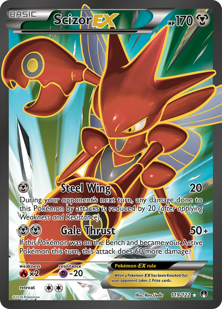 Scizor EX (119/122) [XY: BREAKpoint] | Good Games Cannington