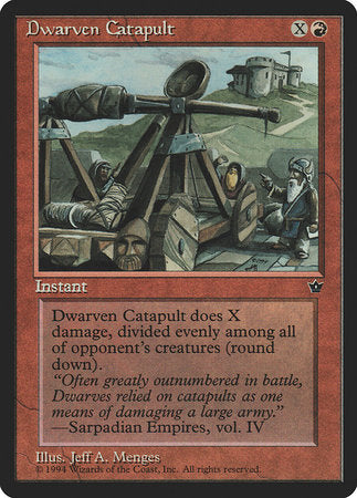 Dwarven Catapult [Fallen Empires] | Good Games Cannington