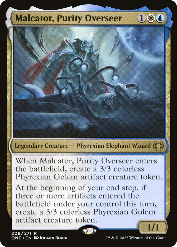 Malcator, Purity Overseer [Phyrexia: All Will Be One] | Good Games Cannington