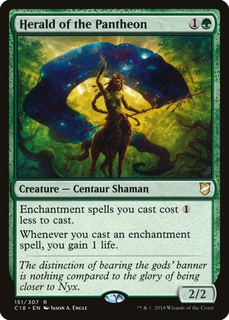 Herald of the Pantheon [Commander 2018] | Good Games Cannington