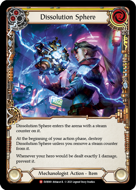 Dissolution Sphere [EVR069] (Everfest)  1st Edition Rainbow Foil | Good Games Cannington