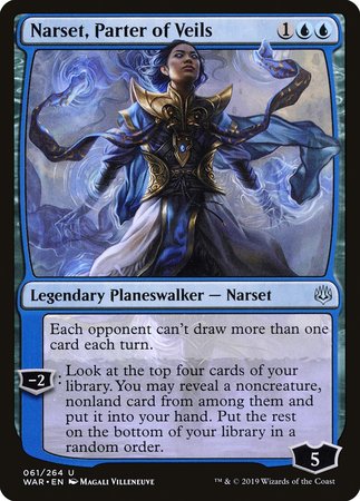 Narset, Parter of Veils [War of the Spark] | Good Games Cannington