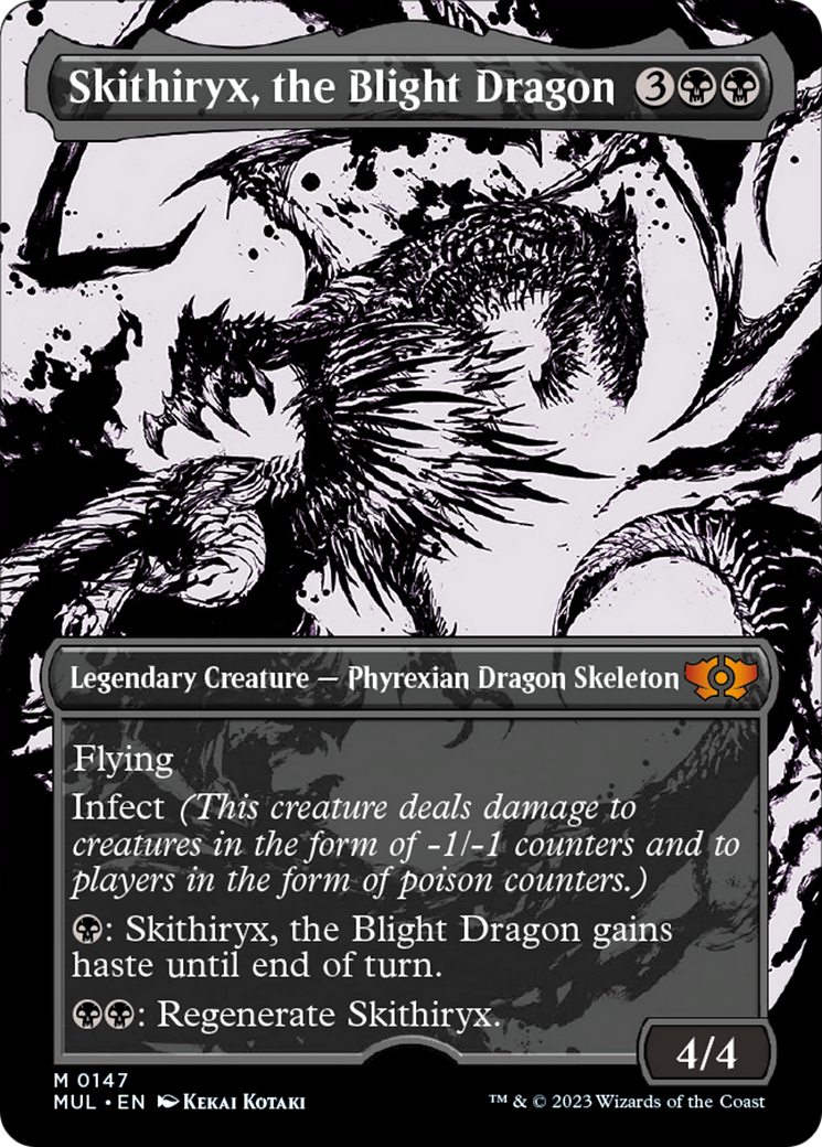 Skithiryx, the Blight Dragon (Halo Foil) [Multiverse Legends] | Good Games Cannington