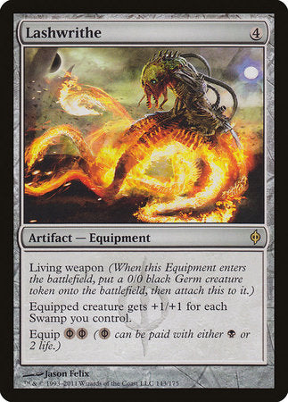 Lashwrithe [New Phyrexia] | Good Games Cannington
