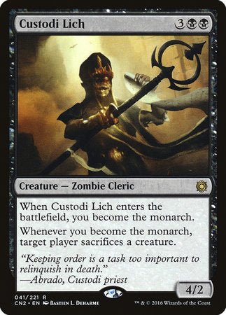 Custodi Lich [Conspiracy: Take the Crown] | Good Games Cannington
