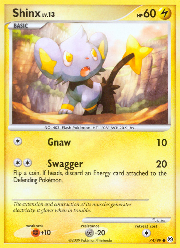 Shinx (74/99) [Platinum: Arceus] | Good Games Cannington