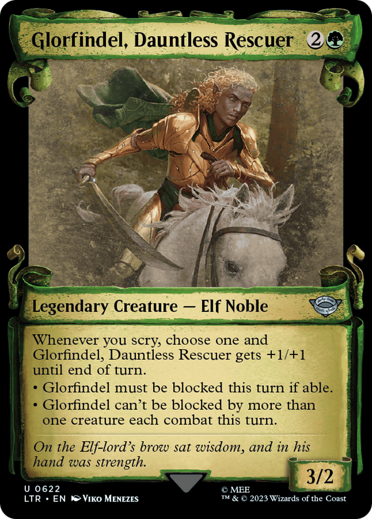 Glorfindel, Dauntless Rescuer [The Lord of the Rings: Tales of Middle-Earth Showcase Scrolls] | Good Games Cannington