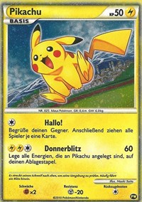Pikachu (PW6) (German) [Pikachu World Collection Promos] | Good Games Cannington