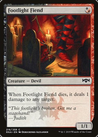 Footlight Fiend [Ravnica Allegiance] | Good Games Cannington