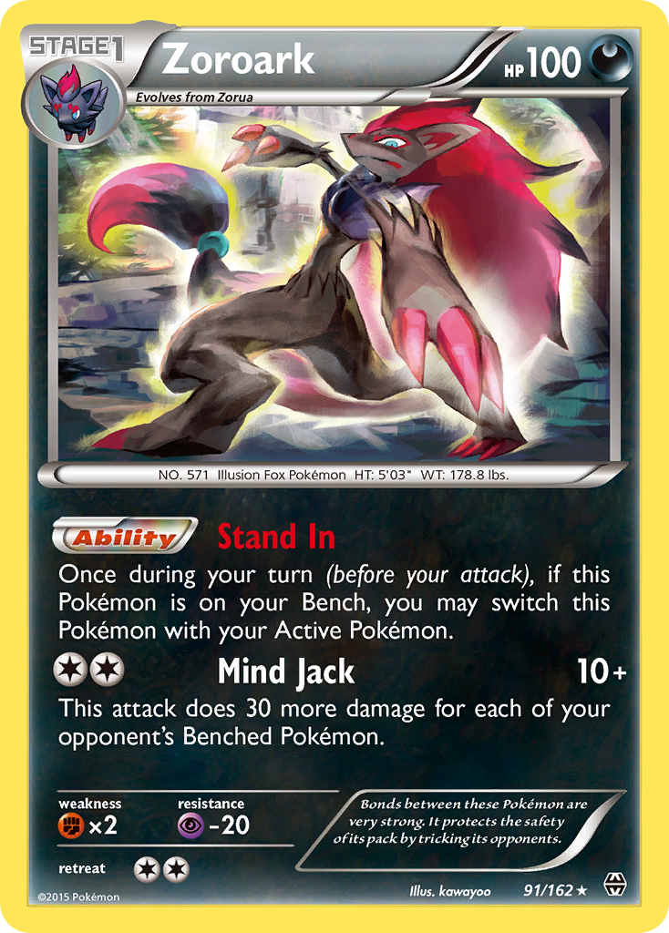 Zoroark (91/162) [XY: BREAKthrough] | Good Games Cannington