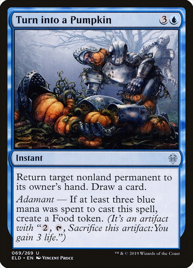 Turn into a Pumpkin [Throne of Eldraine] | Good Games Cannington