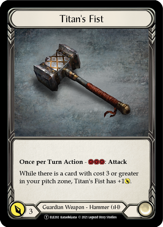 Briar, Warden of Thorns // Titan's Fist [U-ELE062] Unlimited Normal | Good Games Cannington