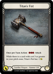 Briar, Warden of Thorns // Titan's Fist [U-ELE062] Unlimited Normal | Good Games Cannington