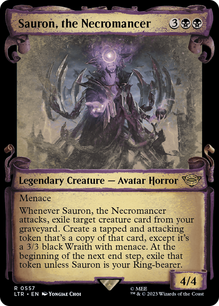 Sauron, the Necromancer [The Lord of the Rings: Tales of Middle-Earth Showcase Scrolls] | Good Games Cannington