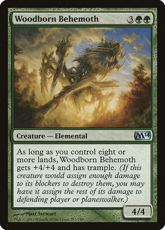 Woodborn Behemoth [Magic 2014] | Good Games Cannington